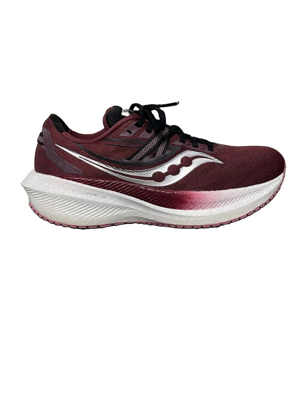 Saucony Triumph 20 Women's Burgundy Running Shoes Size 9